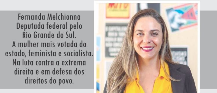 Coordenadora da Frente pelo Limite dos Juros, deputada Fernanda Melchiona é destaque em Seminário