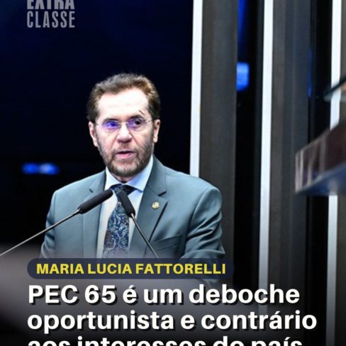 Fattorelli para o ExtraClasse: PEC 65 é um deboche oportunista e contrário aos interesses do país