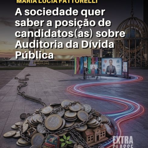 Fattorelli ao Extraclasse: a sociedade quer saber a posição de candidatos(as) sobre Auditoria da Dívida Pública