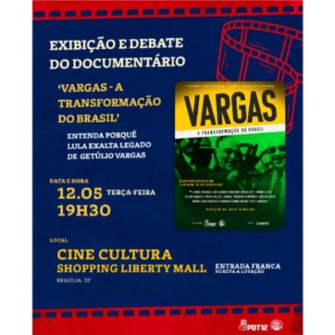 Documentário “Vargas, a transformação do Brasil” será exibido nesta terça em Brasília