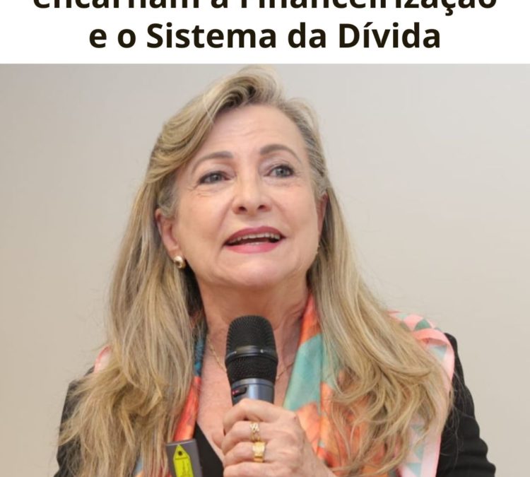 Fattorelli: Fraudes do Master encarnam a Financeirização e o Sistema da Dívida