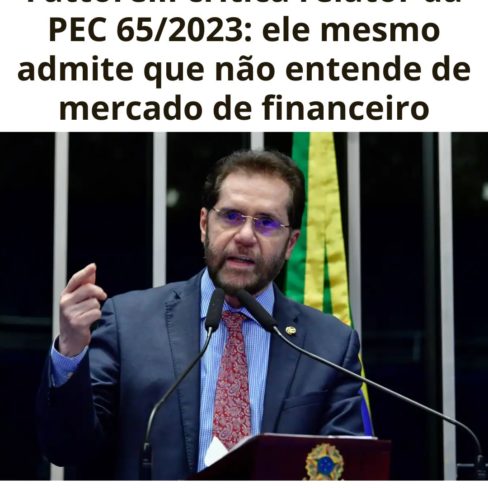 Fattorelli critica relator da PEC 65/2023: ele mesmo admite que não entende de mercado de financeiro