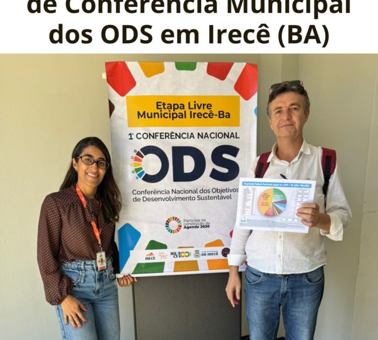 Núcleo da ACD-BA participa de Conferência Municipal dos ODS em Irecê (BA)