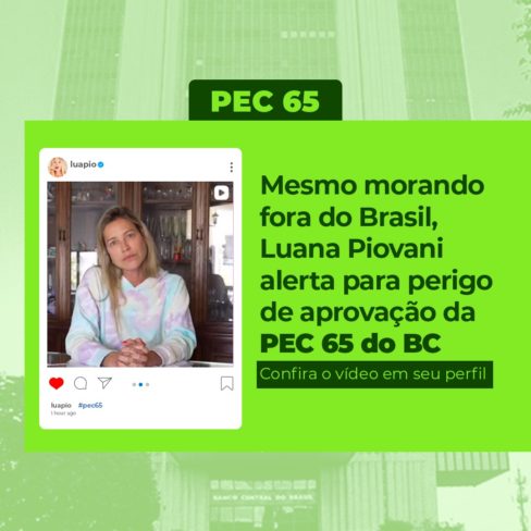 Mesmo fora do Brasil, Luana Piovani alerta para perigo de aprovação da PEC 65