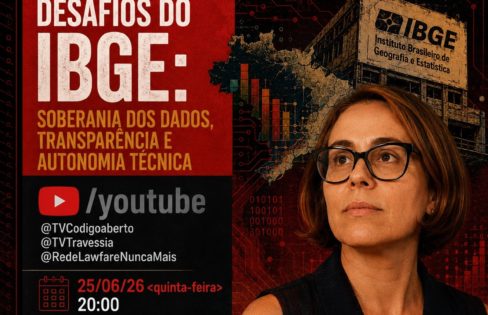Live com participação da ACD, Núcleo Ceará – IBGE, soberania dos dados e transparência pública: o que está em jogo?