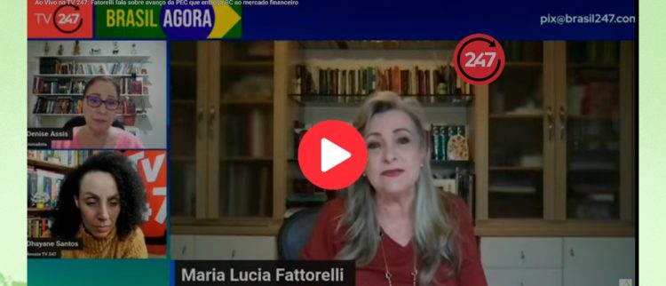 PEC que dá mais autonomia ao BC é PEC do Papel Podre, diz Fattorelli à TV 247
