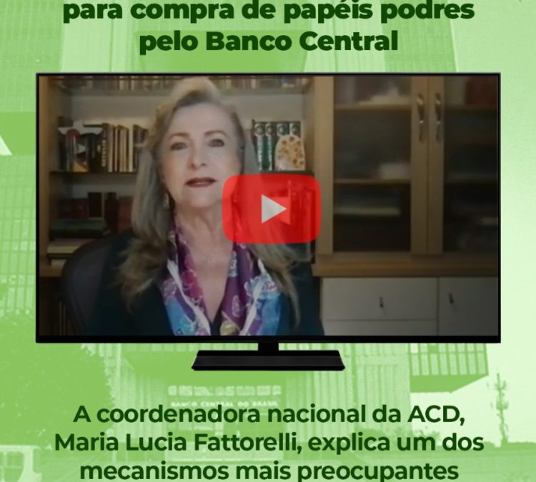 PEC 65/2023 pode reabrir caminho para compra de papéis podres pelo Banco Central