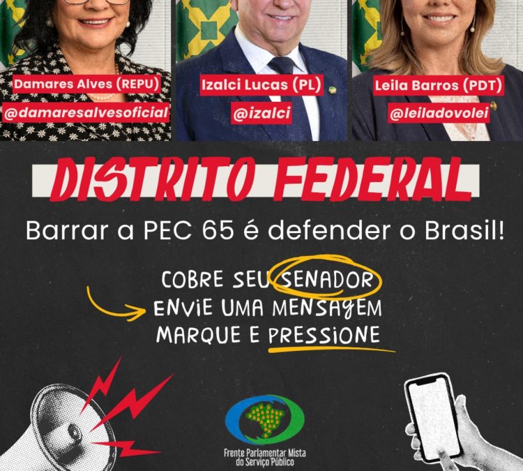 MOBILIZAÇÃO PELO BANCO CENTRAL, CONTRA A PEC 65, EM DEFESA DO BRASIL
