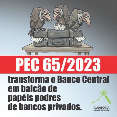 Sociedade se mobiliza para barrar a PEC 65/2023