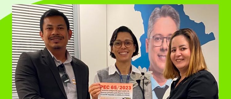 Novo Folheto: ACD é recebida de portas, em campanha contra a PEC 65 no Senado