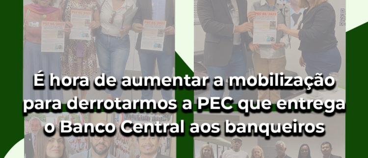Luta contra a PEC do Papel Podre está dando resultado!