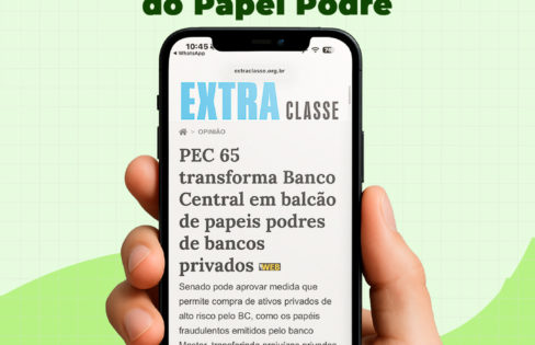 ACD segue em mobilização permanente, contra a PEC 65 do Papel Podre