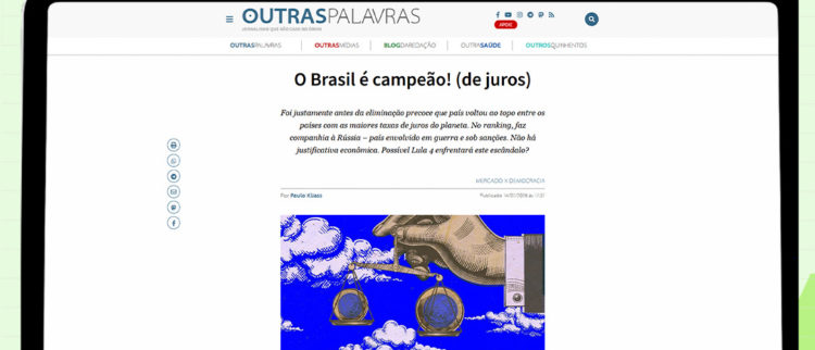 Brasil é campeão! (de juros)
