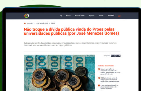 Portal Sul21 pública artigo da ACD: “Não troque a dívida pública vinda do PROES pelas universidades públicas
