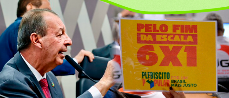 Pressão Popular: Com texto favorável, PEC 6X1 está pronta para votação na CCJ do Senado
