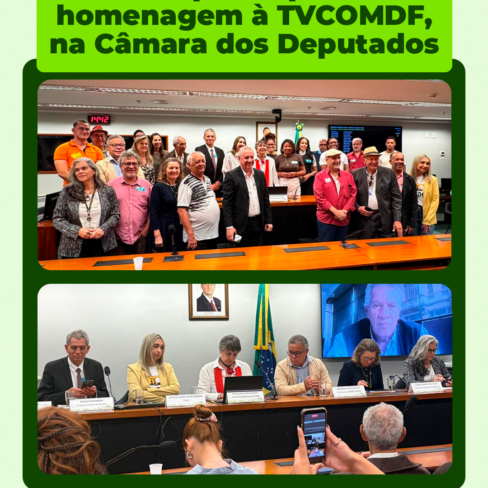 ACD participa de homenagem à TVCOMDF, na Câmara