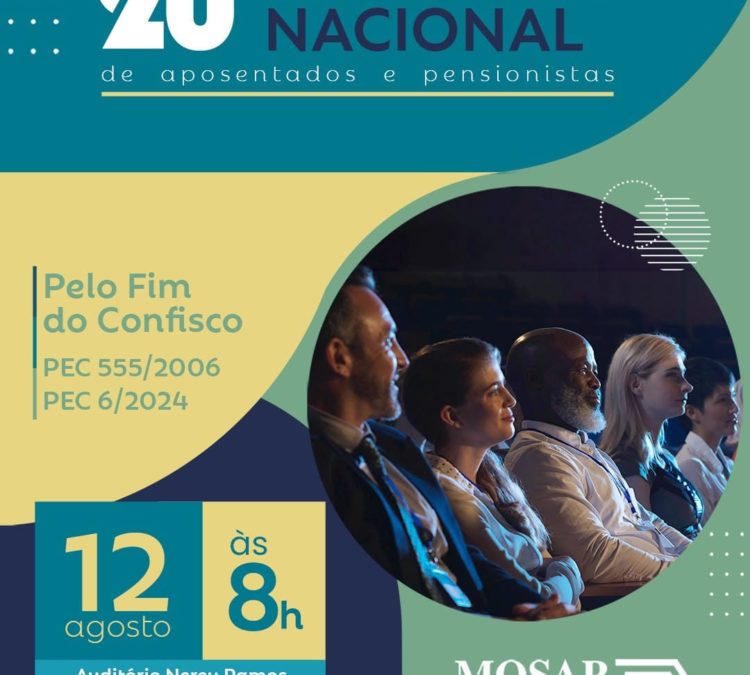 Parceiro da ACD realiza Encontro Nacional de Aposentados e Pensionistas, em Brasília