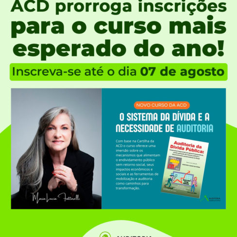 ACD prorroga inscrições para o curso mais esperado do ano!