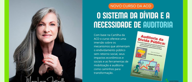 Para onde vai o dinheiro público? A ACD explica no seu novo curso. Inscrições até 12 de agosto
