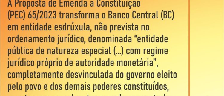 ACD intensifica luta contra a PEC 65 do Papel Podre. Participe você também, enviando a carta aos senadores!