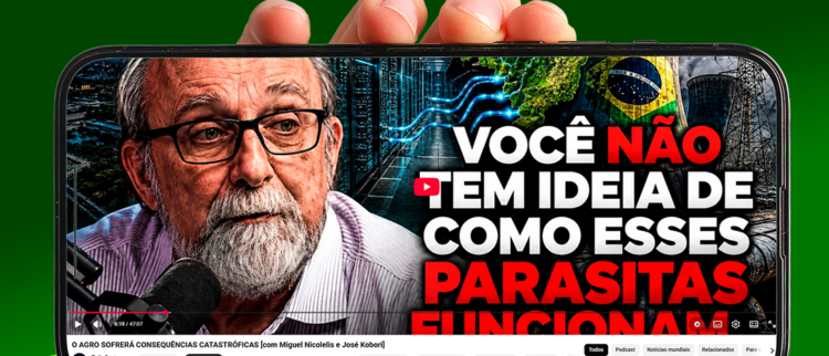 Fala de Miguel Nicolelis citando ACD e necessidade de auditoria da Dívida, ainda repercute. Assista!