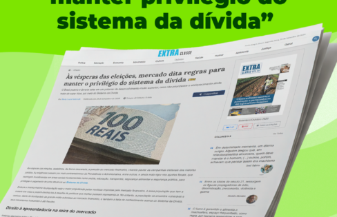Maria Lucia Fattorelli no Extra Classe: Às vésperas das eleições, mercado dita regras para manter o privilégio do sistema da dívida
