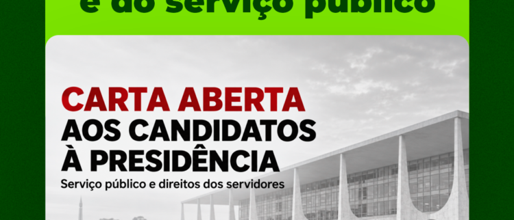 Parceiro da ACD envia carta aos candidatos, em defesa dos servidores e do serviço público