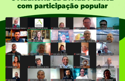 ACD realiza reunião conjunta do Conselho Político e da Frente Parlamentar pelo Limite dos Juros e Auditoria da Dívida Pública com participação popular