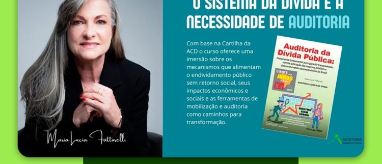 Inscrições Abertas: Curso da ACD revela como a Dívida Pública afeta a vida de todas as pessoas