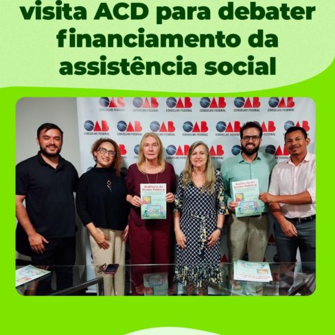 Presidente do FONSEAS visita Auditoria Cidadã da Dívida para debater financiamento da assistência social