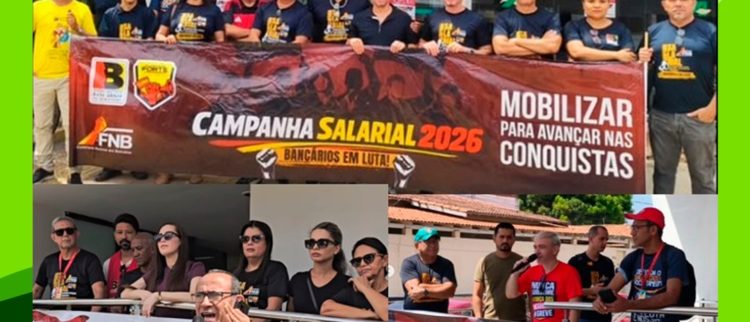 Greve dos bancários em todo o país expõe adoecimento, fechamento de agências e disputa por direitos