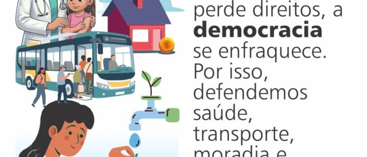 Quando o povo perde direitos, a democracia se enfraquece