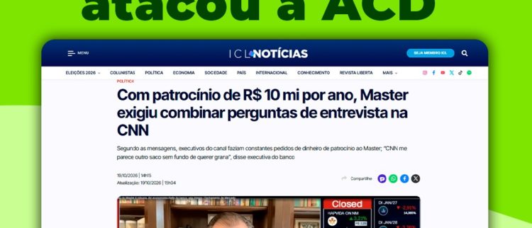 Notícia do ICL sobre o Banco Master escancara envolvimento de economista que atacou a ACD