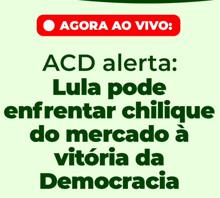 LIVE AGORA: Lula pode enfrentar chilique do mercado à vitória da Democracia