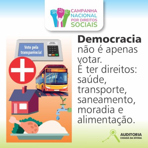 Democracia não é apenas votar, mas escolher o futuro que queremos!