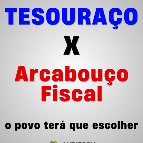 Arcabouço Fiscal x TESOURAÇO: o povo terá que escolher